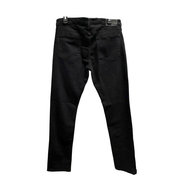 Paige Men's Lennox Slim Fit Stretch Denim Jeans Black Shadow Size 33 - Picture 12 of 12